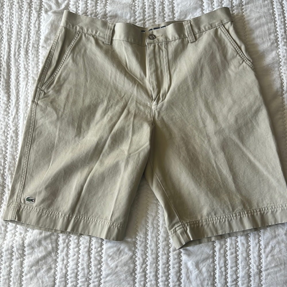 Men’s Lacoste Classic Khaki Pants 34 *Made in France*